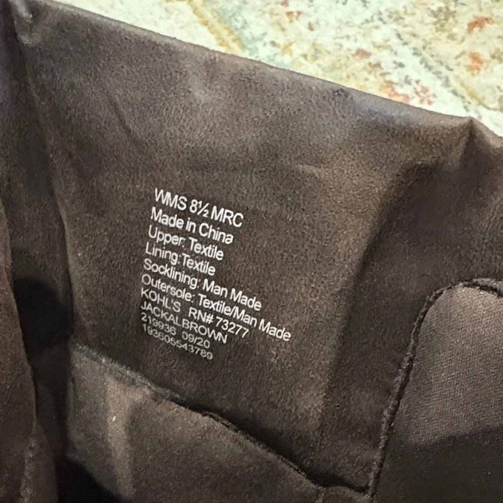 Dark Brown Winter Boots
